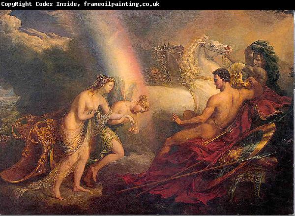 George Hayter Venus, supported by Iris, complaining to Mars